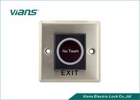 Stainless Steel Push Button Door Release Button Switch For Access Control System