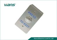 Steel Push To Exit Switch 86 * 50 * 20mm Without Back Box For Door Access Control