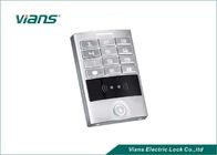 IP68 Waterproof electric Single Door Access Controller with card / password , MA / ROHS