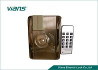 EM Card Home Security Door Locks With Remote Control Open , Nickel Plating Finish