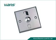 Night Luminous Door Exit Button , door push button switch Stainless Steel