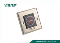 Infrared Sensor stainless steel exit button No Touch Push for Doors