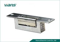 Lock when power off adjustable electric door strike with narrow frame