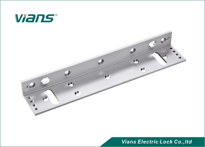 Narrow Frame L Type Magnetic Lock Brackets For Wooden Door Metal