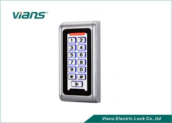 IP68 Single Door Access Controller with Card Reader Password , 125KHZ Frequency