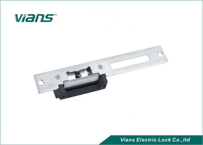 Long Type Custom Electric Security Door Strike With Metal Frame , CE FCC Approved