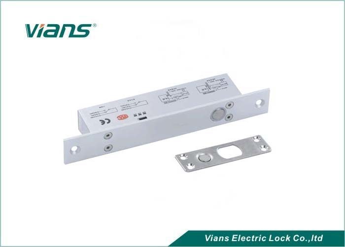 Ultra Low Temperature Electric Drop Bolt Lock , Narrow Panel electric cabinet lock