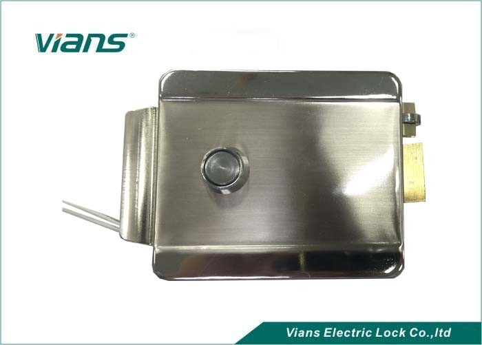 VI - 600A Electric High Security Rim Lock with Rolling Latch , Opening Left or Opening Right