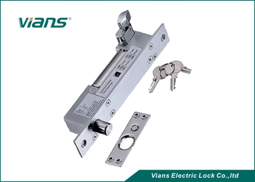 High Level Fail Secure Electric Bolt Locks , Prison Bank Electric Door Bolt With Keys