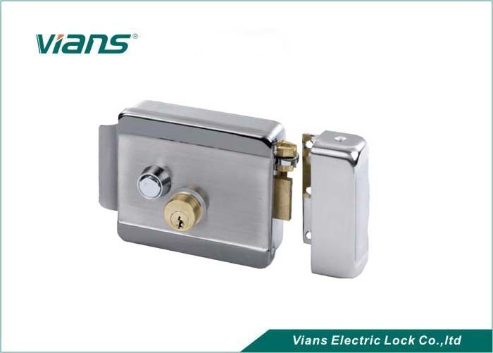 DC12V 150mA Double Cylinder Electric Rim Lock For Access Control System