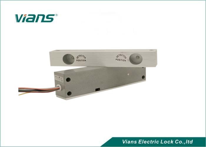 Narrow Drop Bolt Lock With Timer Lock Door Status Detection For Glass Door