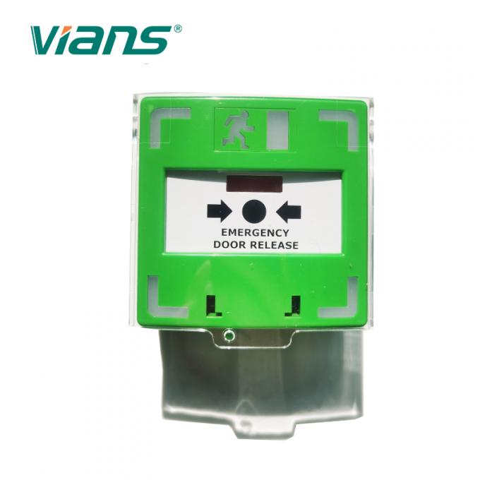 ABS PC Fire Alarm Emergency IP55 Door Exit Button Release Urgent 0