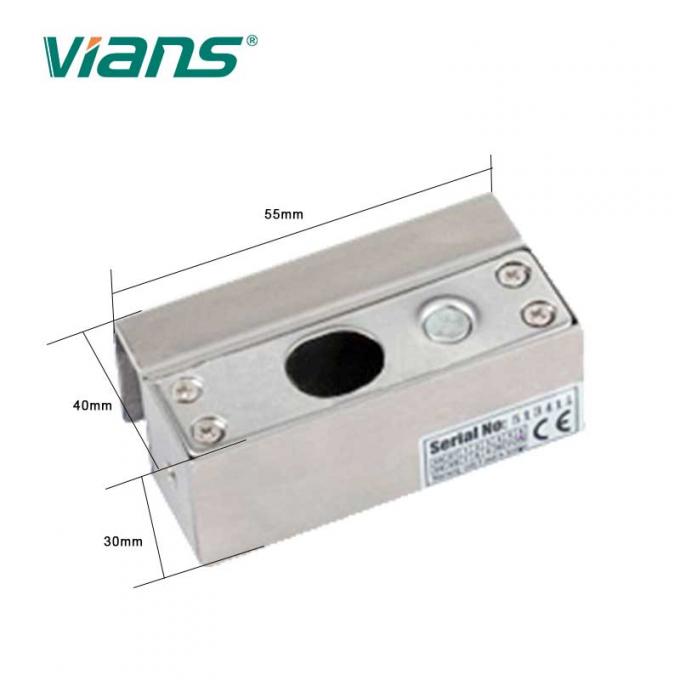 Small L Type Bolt Lock Brackets Aluminum Frameless Glass 1