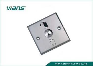 High Strength Push Button To Exit Door Release For Security Door Access