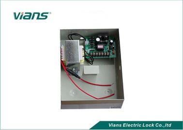 12V 3A / 5A Access Control Power Supply Unit , Linear Power Supply With Battery Backup