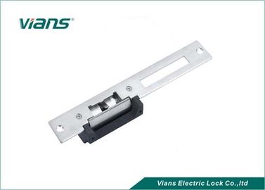 Long Type Custom Electric Security Door Strike With Metal Frame , CE FCC Approved