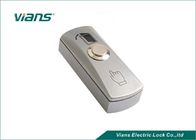 CE ROHS FCC Door Exit Button Access Control Metal Touch Switch