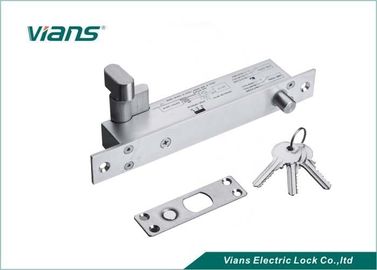 Adjustable Electric Bolt lock with cylinder , keys electric drop bolt lock