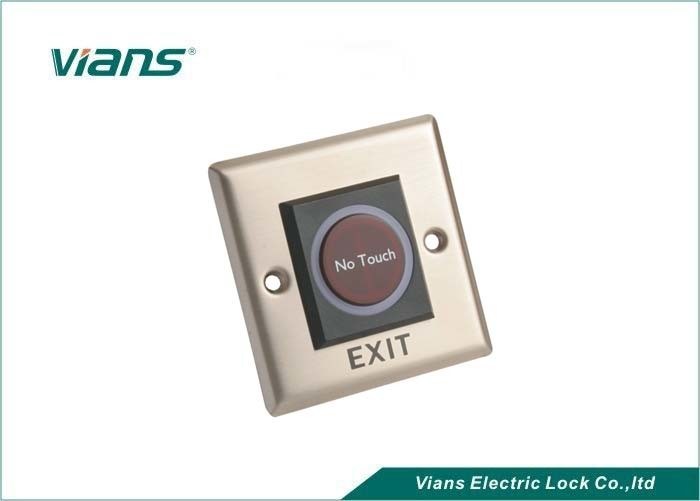 No Touch Push Button Infrared Door Exit Button for Access Control System