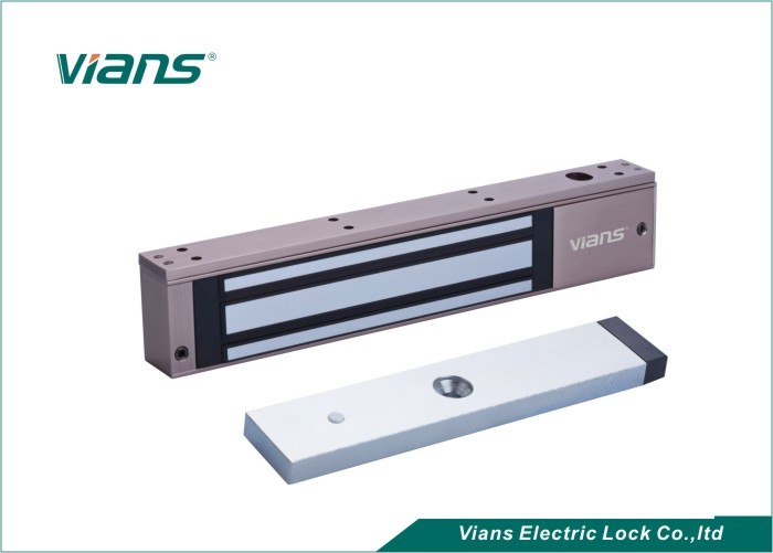 Brown 280KG 600lb  Electric Magnetic Lock , 12V electric door lock