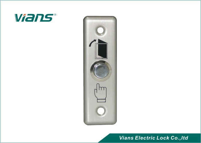 Door Release Press To Exit Button Stainless Steel For Security Access Control System