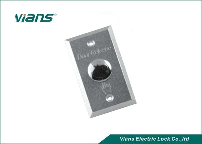 Exit Push Release Button Door Switch Aluminum Part Of Access Control